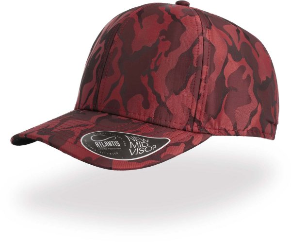 Atlantis Unisex 6-Panel Satin Camouflage Kappe Klassische Cap PHAS