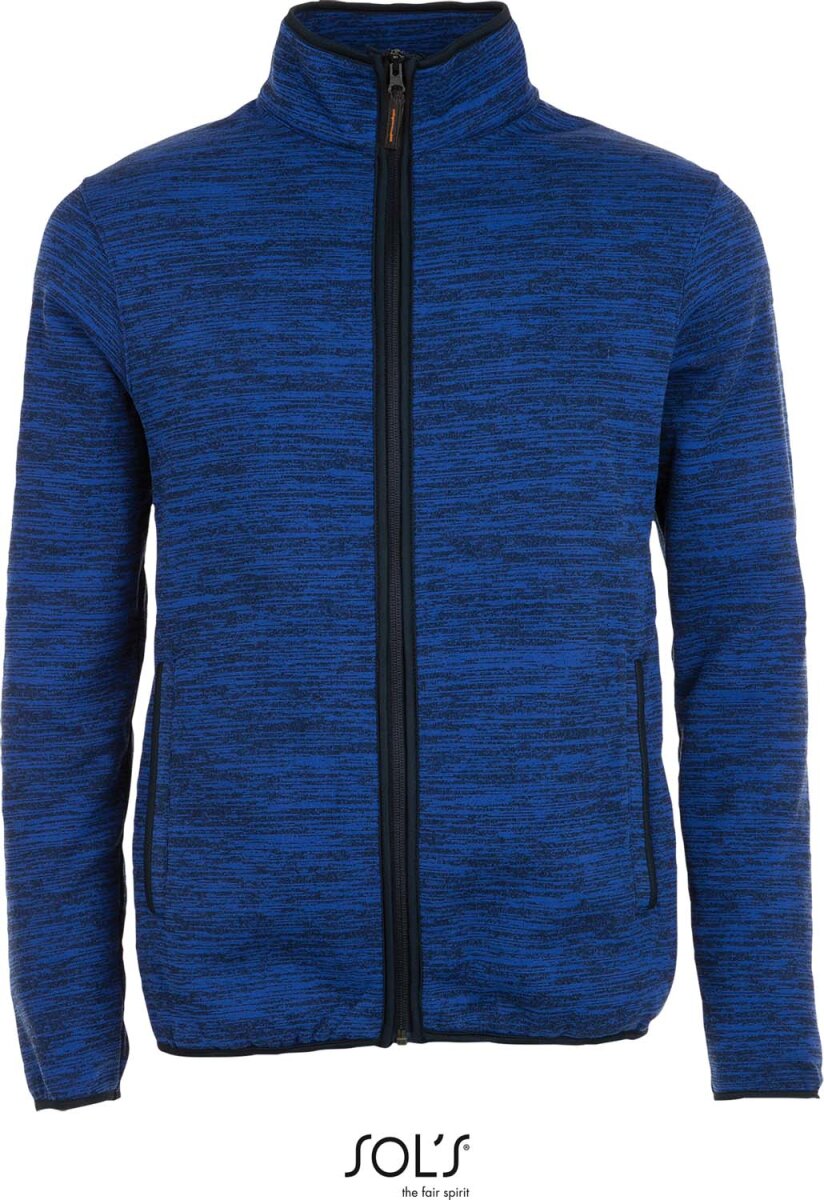 Sols heren outdoor fleece jack north, lindegroen, XXL