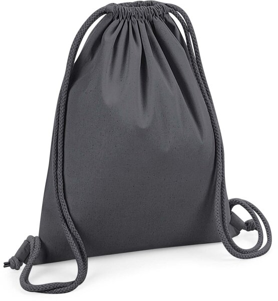 Westford Mill Premium Bio Baumwoll Turnbeutel Sportbeutel W260