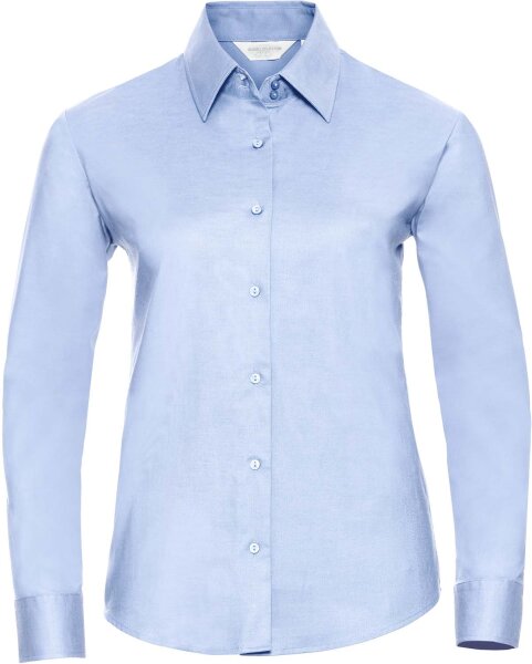 Russell Damen Oxford Bluse langarm R-932F-0