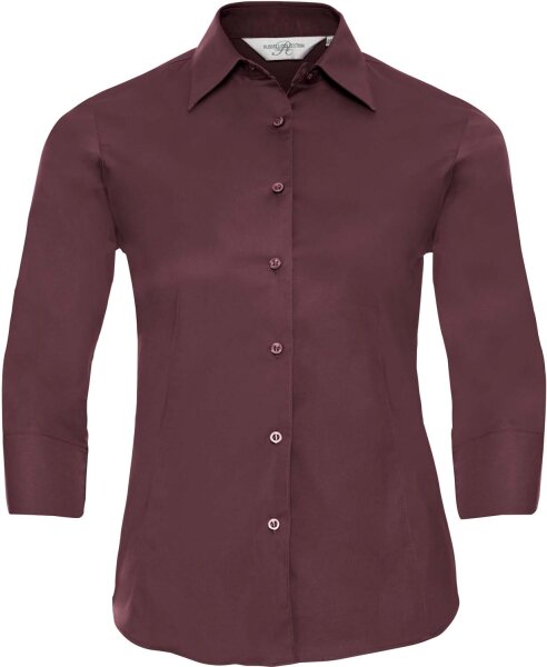 Russell Damen Stretch Bluse 3/4 Arm R-946F-0