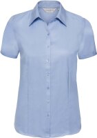 Russell Damen Herringbone Bluse kurzarm R-963F-0
