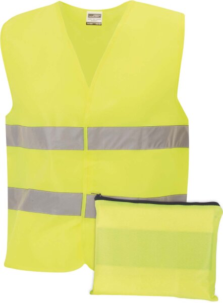 James & Nicholson Unisex Warnweste Warnschutz-Weste JN200