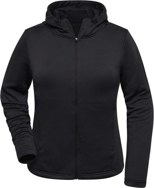 James & Nicholson Damen Sport Hoody mit Zip Sweatjacke JN531