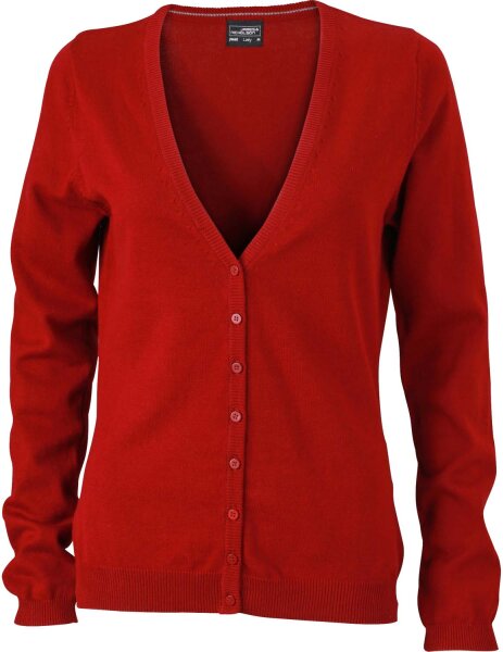 James & Nicholson Damen V-Ausschnitt Cardigan JN660