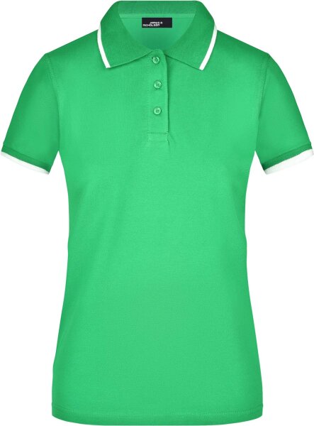 James & Nicholson Damen Piqué Polo Tipping JN934