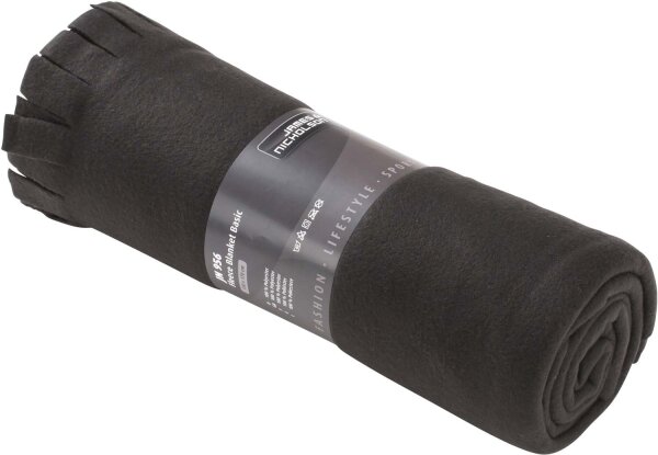 James & Nicholson Fleece Decke mit Fransen JN956