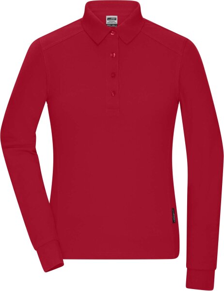 James & Nicholson Damen Workwear Polo langarm JN1841