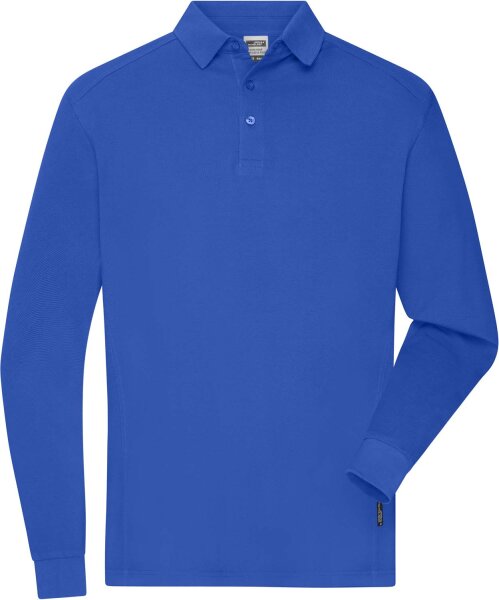 James & Nicholson Herren Workwear Polo langarm JN1842