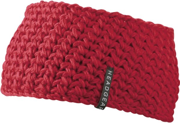 Myrtle Beach Unisex Häkel Stirnband MB7947