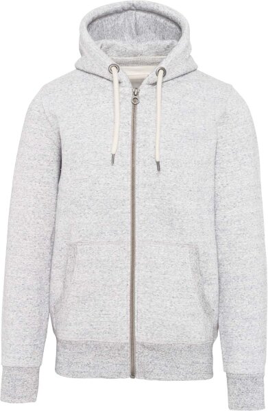 Kariban Herren Vintage Kapuzen Sweatjacke KV2306