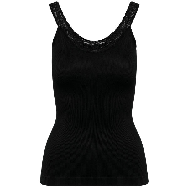 Kariban Damen Tanktop mit Spitze Tank Top K3043