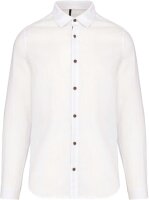 Kariban Herren Leinen Hemd langarm K588