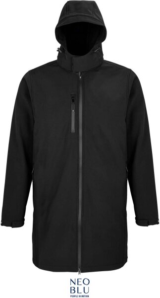 NEOBLU Herren 3-Lagen Softshell Mantel Softshell-Jacke Achille Men
