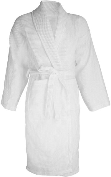 The One Towelling Unisex Bademantel Waffle Bathrobe