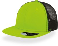 Atlantis Unisex 6-Panel Mesh Kappe Snap Mesh Netz Cap SNME