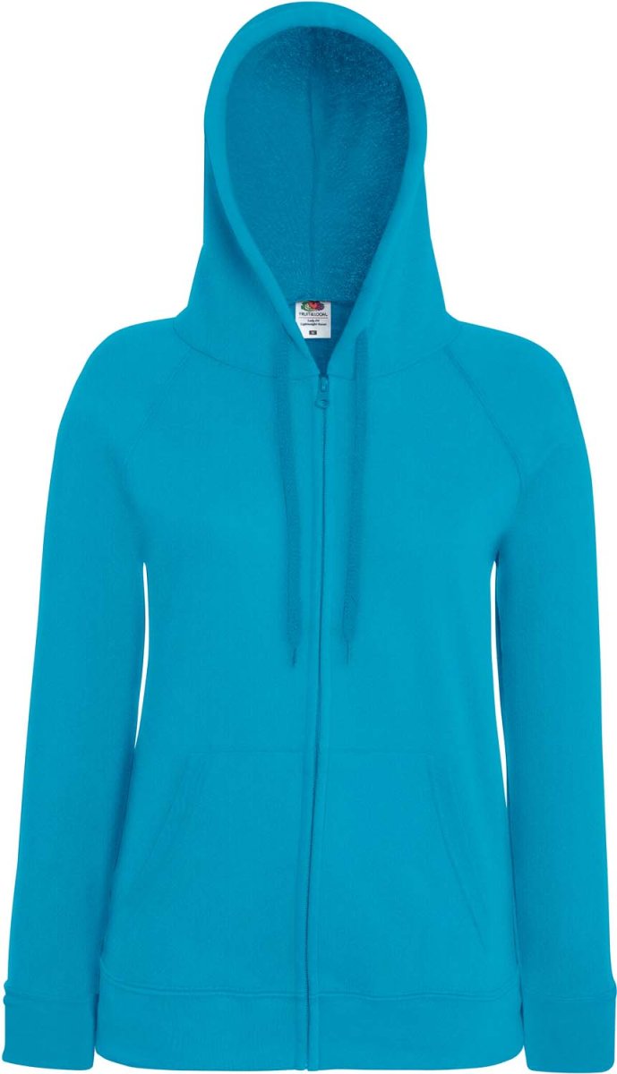 Fruit of the Loom Damen Lightweight Hooded Sweat Jacket Sweatjacke