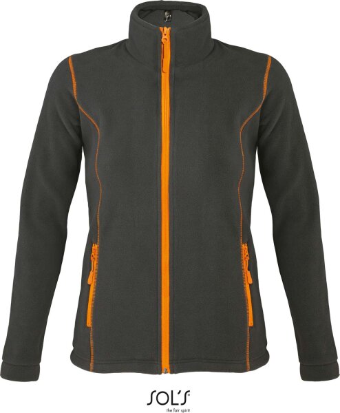 charcoal grey (solid)/orange
