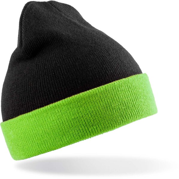 black/lime