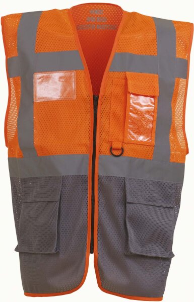 hi-vis orange/grey