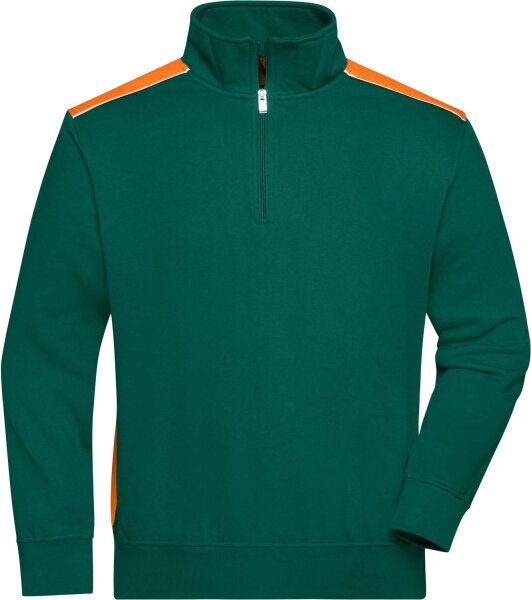 dark green/orange