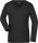 James & Nicholson Damen Stretch V-Ausschnitt T-Shirt langarm JN929