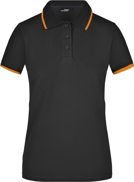 black/orange