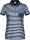 James & Nicholson Damen Piqué Polo gestreift 8029