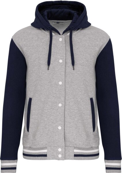 oxford grey/navy/white