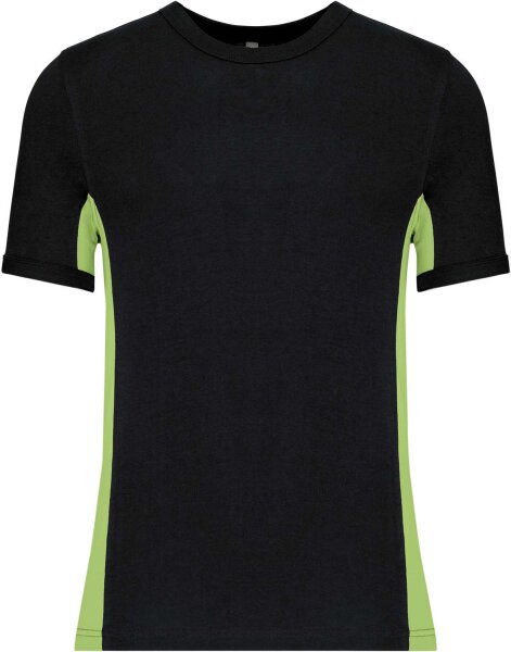 black/lime